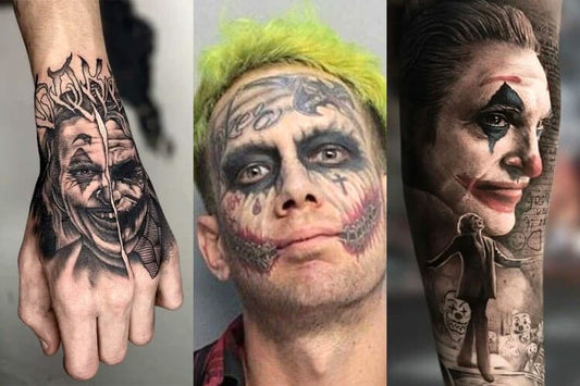 joker tattoo cover