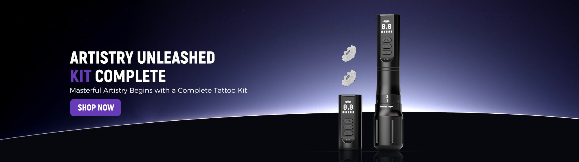 Tattoo Machine Kit For Beginner Rotary Machine Pen Power Supply With  Cartridges Needles Tattoo Supplies | Fruugo SA