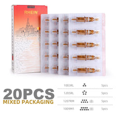 HAWINK Tattoo Pen Kit EM155 con cartucho de 20 piezas y fuente de alimentación
