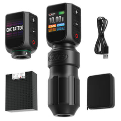 CNC E77 Wireless Tattoo Machine Dual Batteries