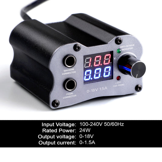 Fuente de alimentación para tatuajes CNC P189 (cableada)