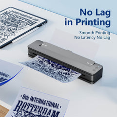 CNC T106(P8011) Revolutionary Bluetooth Tattoo Stencil Printer (P8008 Generational Upgrading)