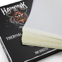 HAWINK Tattoo 100 Sheets Tattoo Transfer Paper,4 Layers Stencil Transfer Paper, A4 Size