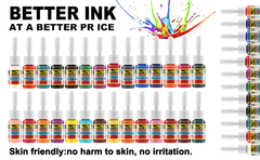 Tattoo Ink Color Set 28/54 PCS 5ml Solong