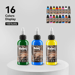 Tattoo Ink Color Set 9/16 PCS 30ml Solong