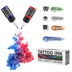 Encre de tatouage 10 couleurs Set 15ml CNC