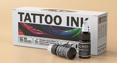 Encre de tatouage 10 couleurs Set 15ml CNC