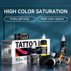 Encre de tatouage 10 couleurs Set 15ml CNC