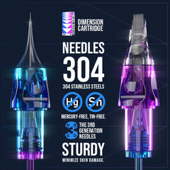 30PCS CNC Dimension Tattoo Needle Cartridges Mixed Size(1203RL 1205RL 1207RL 1209RL 1007RM 1015RM)