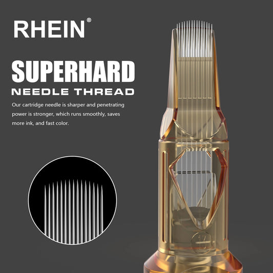 Rhein Tattoo Needle Cartridges Weaved Magnum M1 20PCS